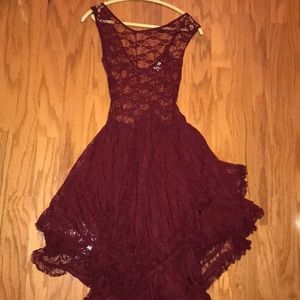 FREE PEOPLE LACE SLIP DRESS